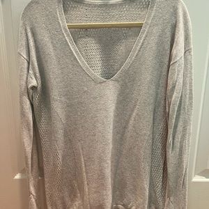 Lululemon top with soft mesh